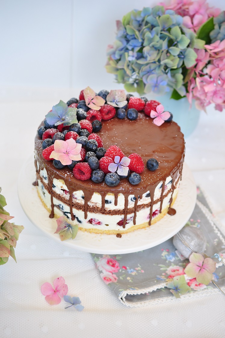 Caketime by Tamaris: Schoko -Beerentorte in drei verschiedene Varianten