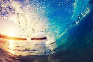 big wave in the ocean