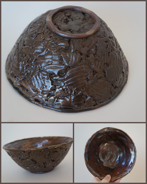 Soda fired pottery by Lily L.