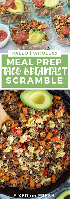 A Delicious Meal Prep Taco Scramble