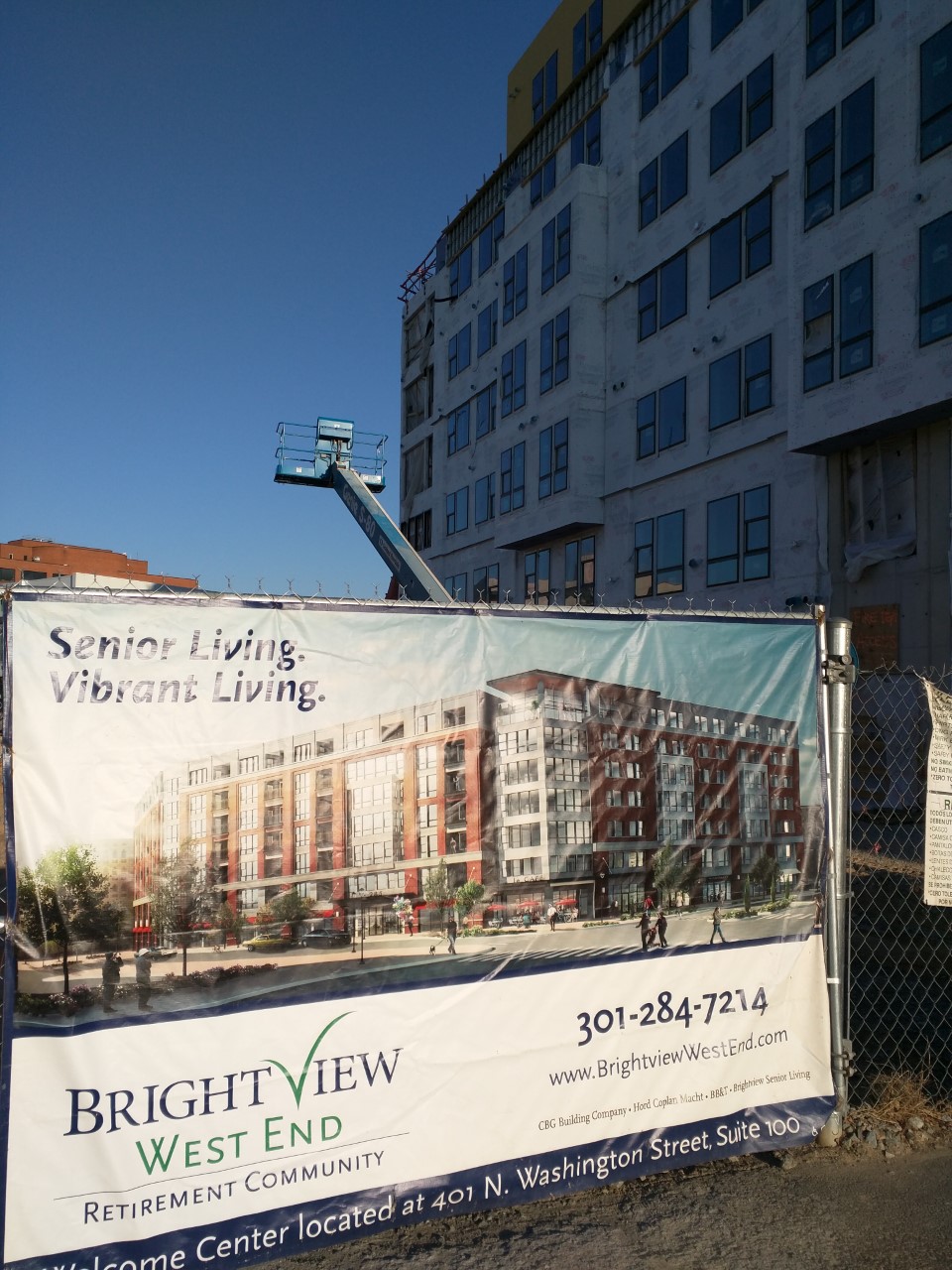 Rockville Nights Rockville construction update Brightview Senior