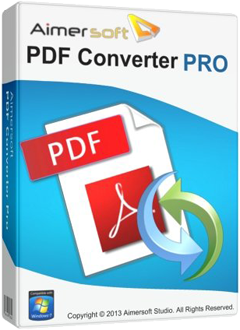 Aimersoft PDF Converter Pro 3