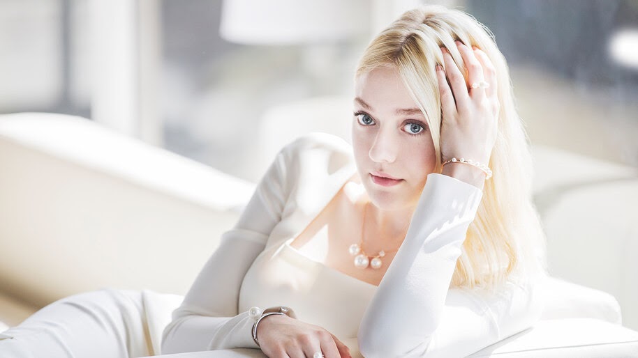 Dakota Fanning, Beautiful, Blonde, Girl, 4K, #4.675