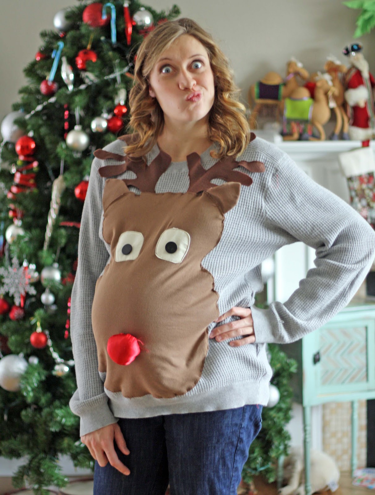 Jingle Belly Christmas Jumper Christmas Maternity Sweater, Jingle