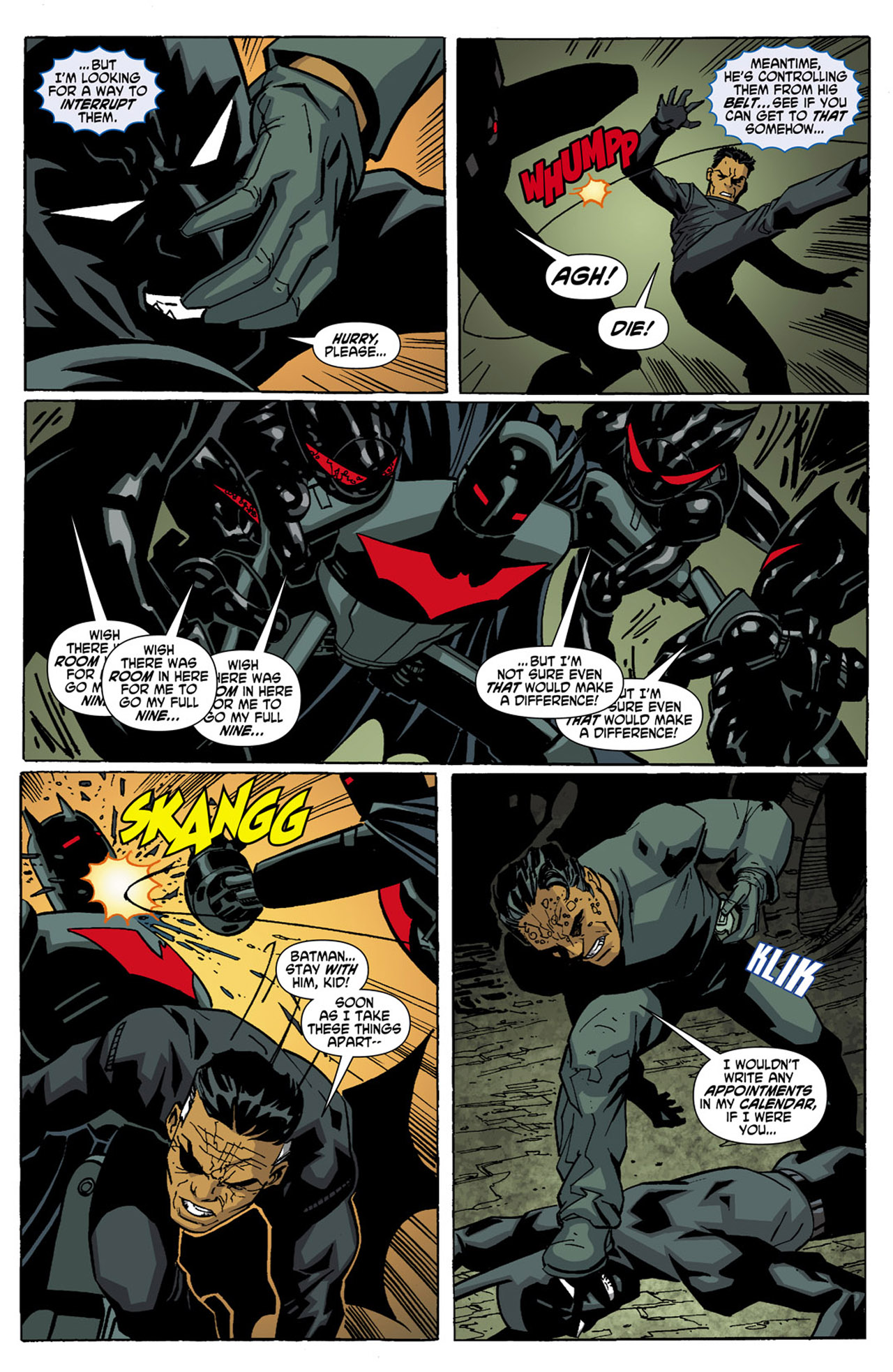 Read online Batman Beyond (2010) comic -  Issue #6 - 16