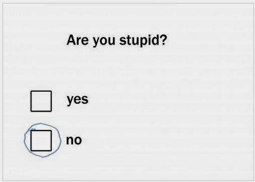 Test your Stupidity