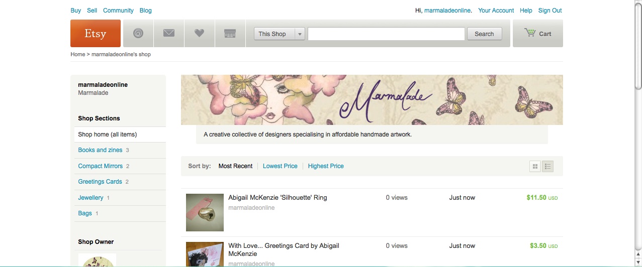 Marmalade Marmalade are now ONLINE...