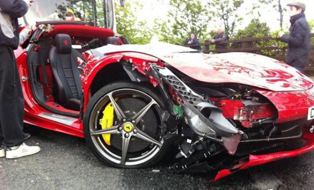 Ferrari Car Accidents Crash | Real Car Crashes