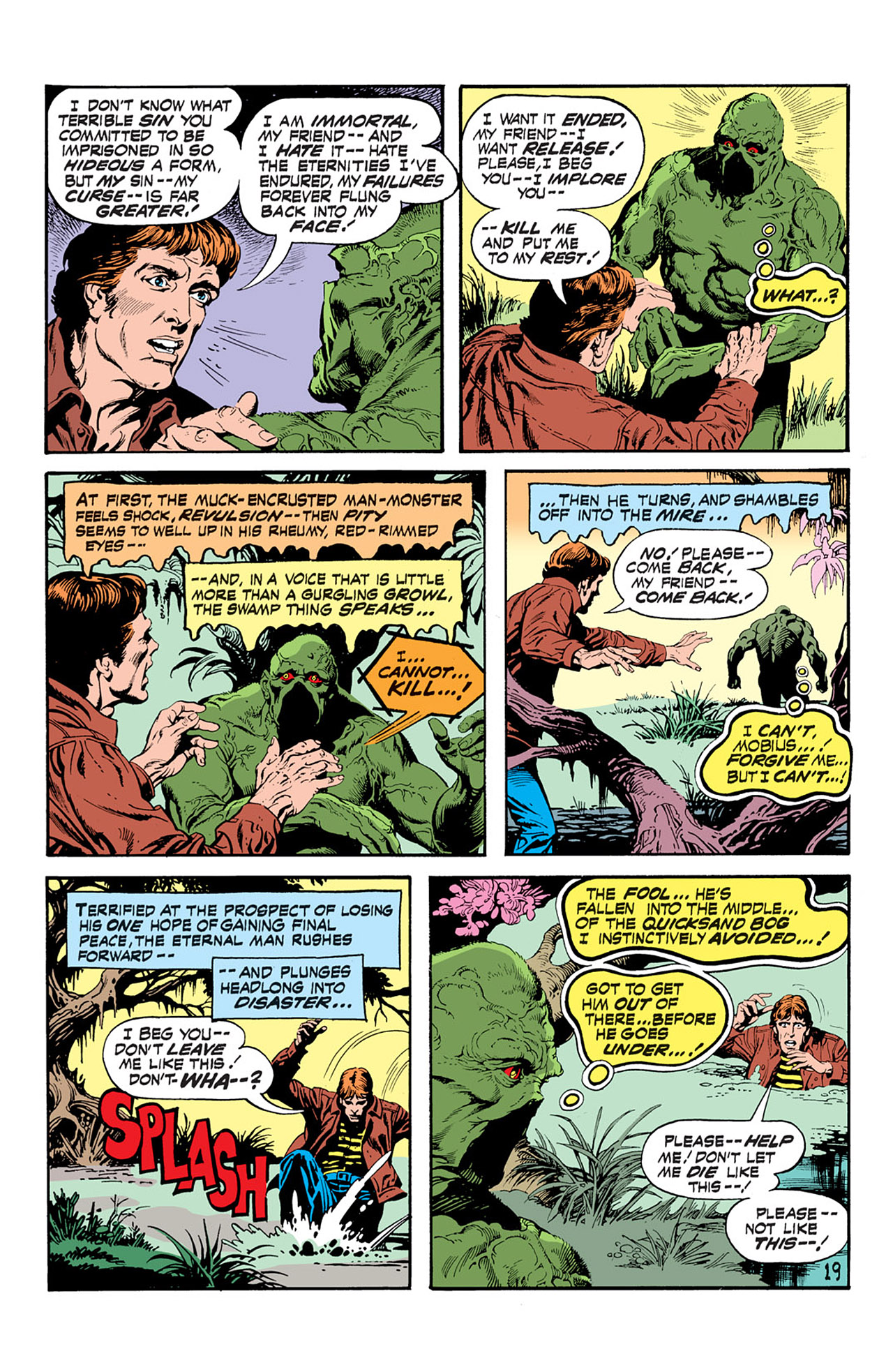 Read online Swamp Thing (1972) comic -  Issue #12 - 20