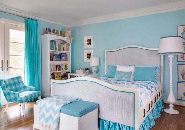 Light Blue Bedroom Decorating Ideas for Brighter ...