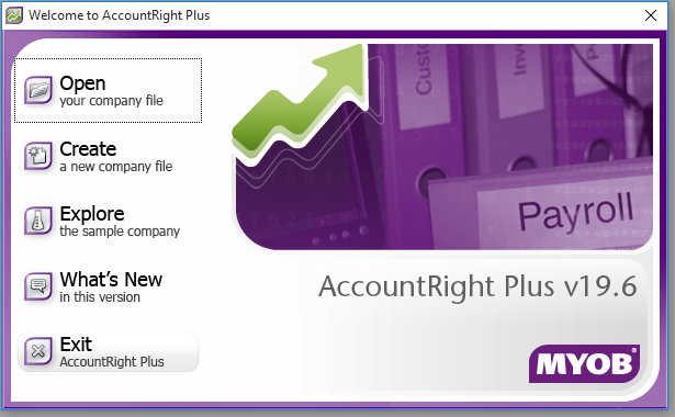 Cara install program MYOB v19 quot Sistem Informasi Akuntansi quot