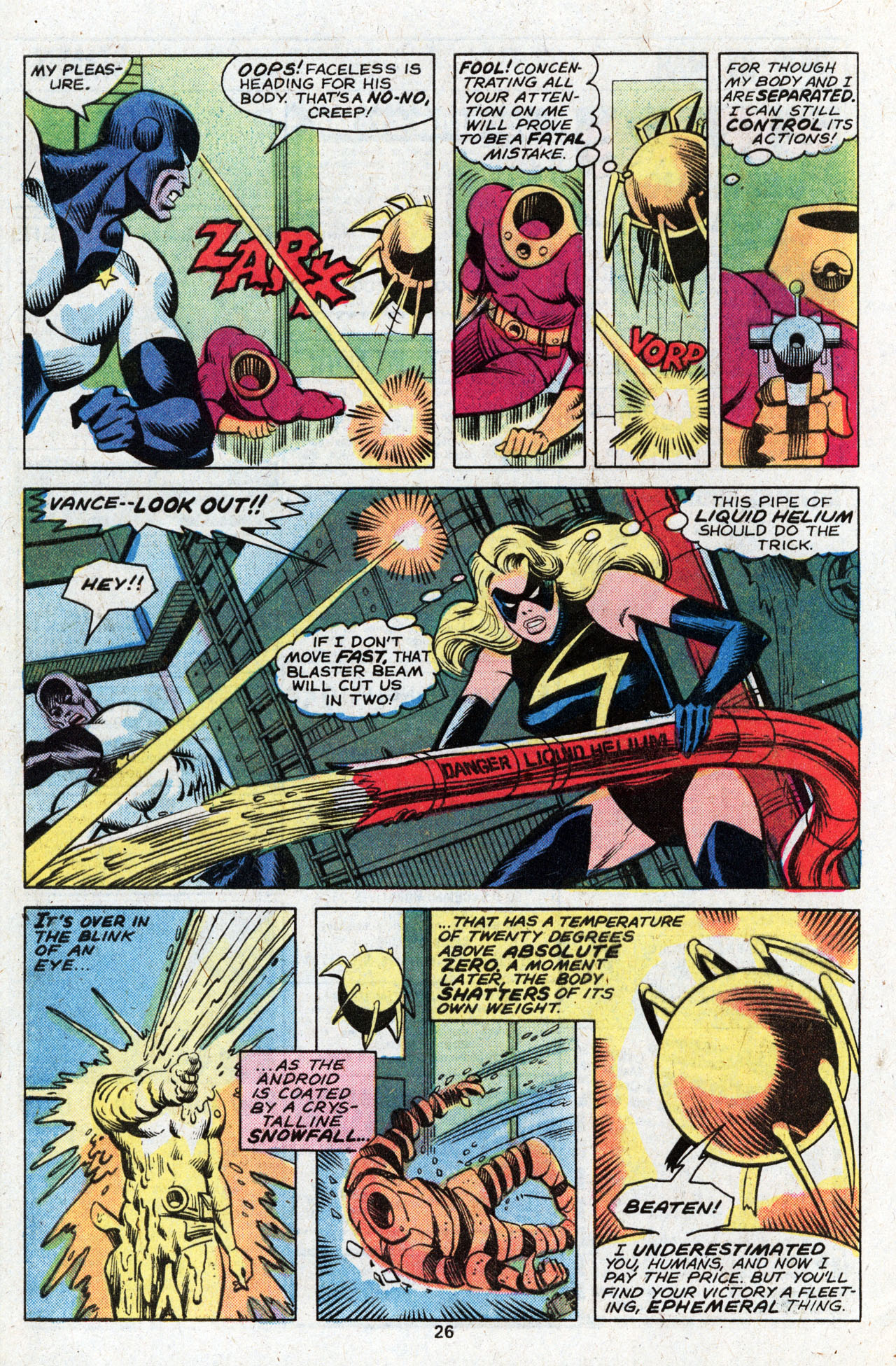 Read online Ms. Marvel (1977) comic -  Issue #23 - 28