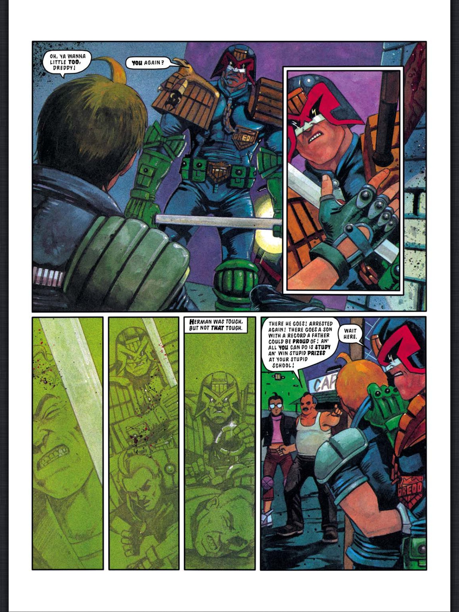 Read online Judge Dredd: The Complete Case Files comic -  Issue # TPB 19 - 212