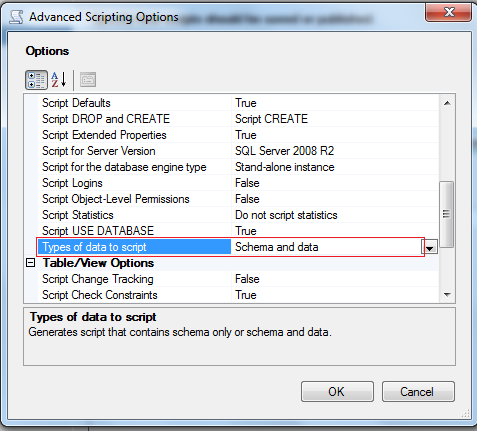 How to create Sql server database script and Create database from that ...