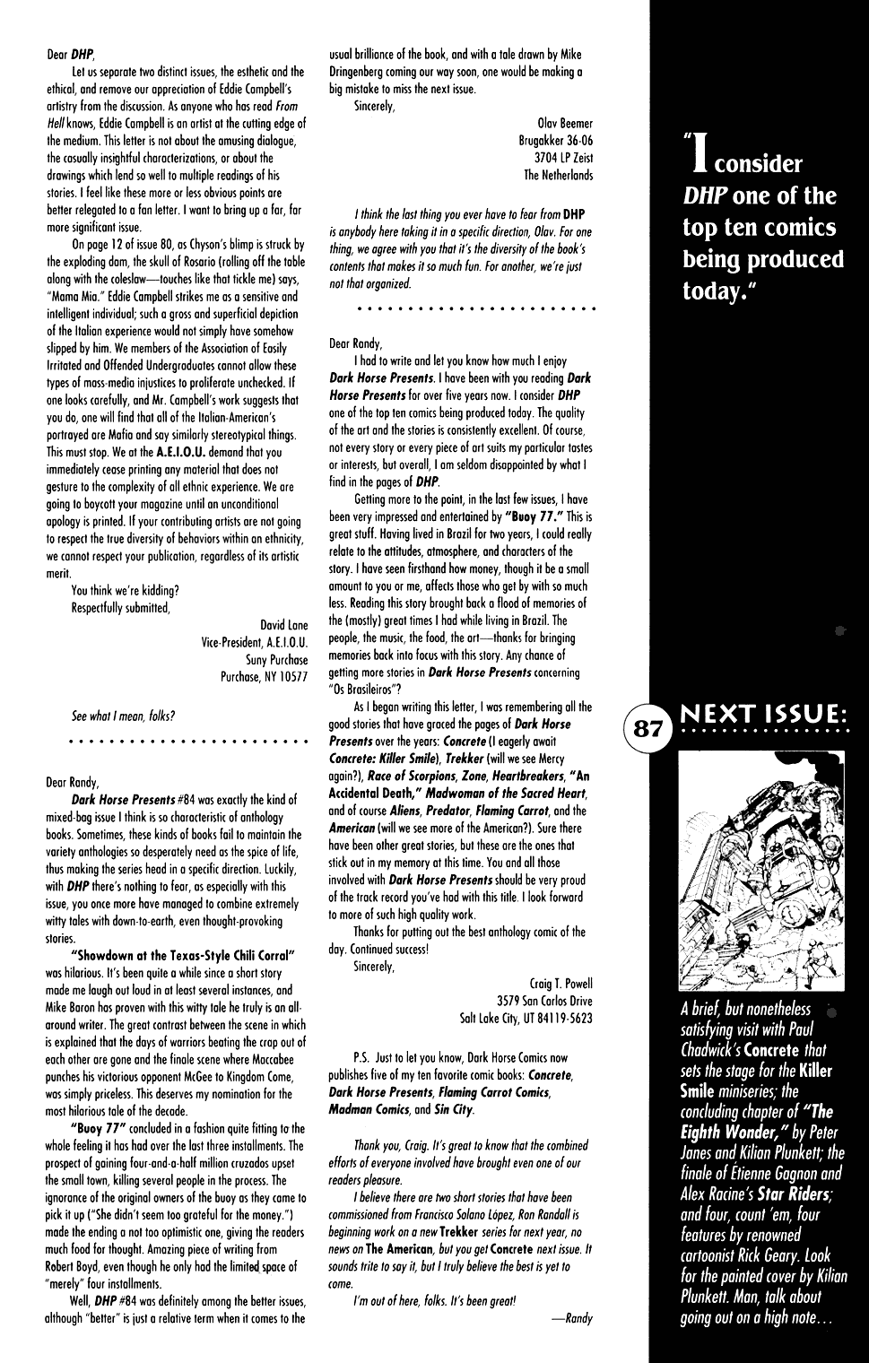 Dark Horse Presents (1986) Issue #86 #91 - English 16