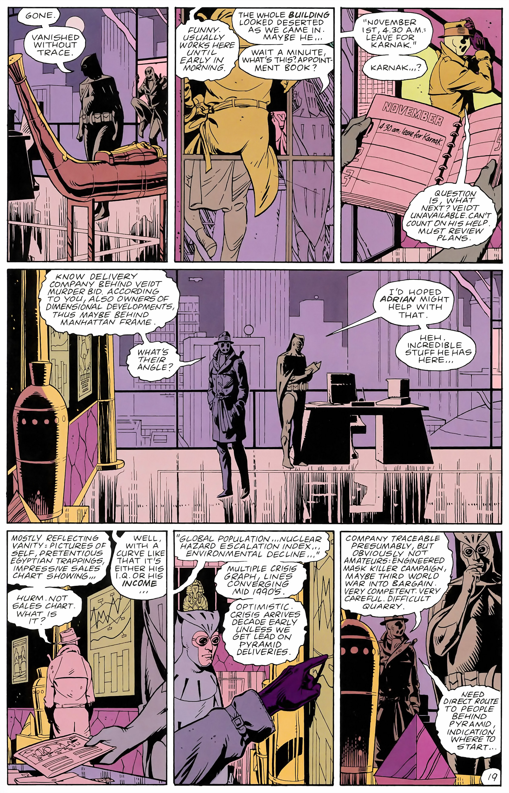 Read online Watchmen comic -  Issue #10 - 21