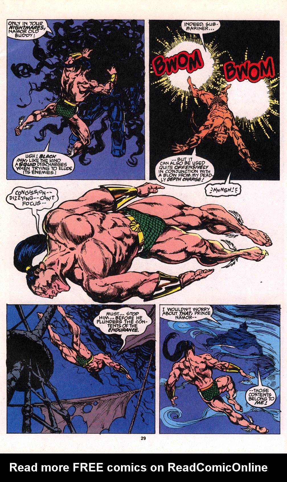 Read online Namor, The Sub-Mariner comic -  Issue #52 - 21