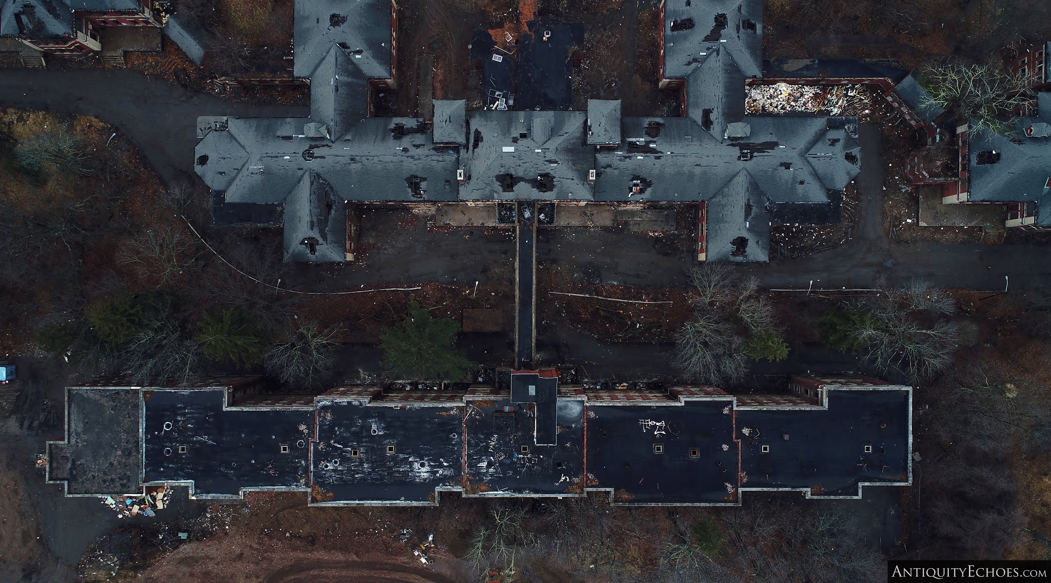 Overbrook Asylum - Gutted and Prepped for Demolition