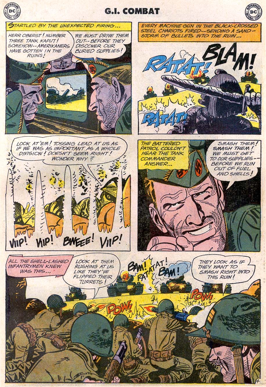 Read online G.I. Combat (1952) comic -  Issue #92 - 22