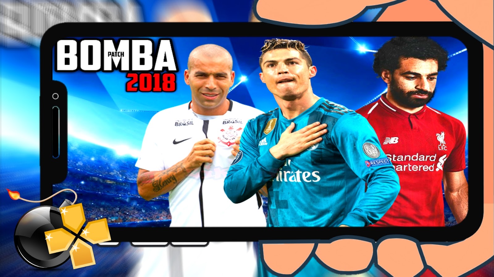 Pro Evolution Soccer 2018 - Bomba Patch Agosto 2017 - Baixar em PTBR