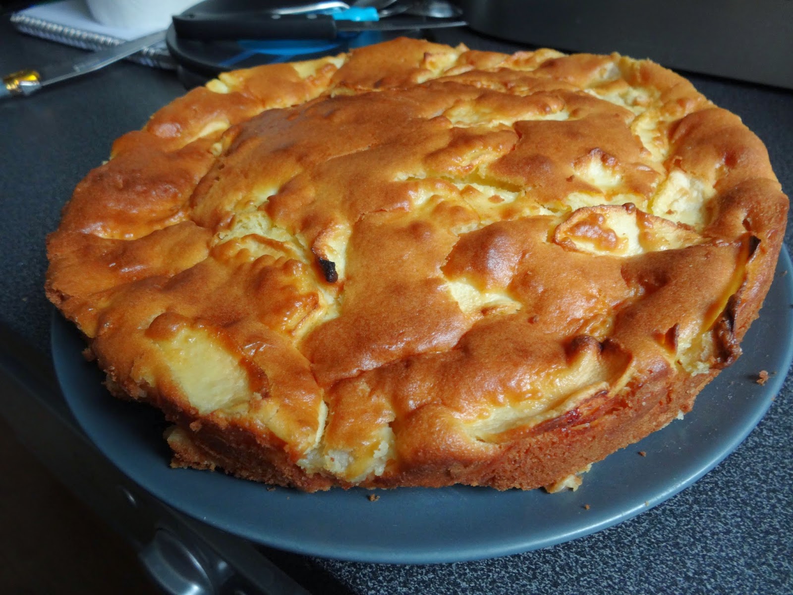 Fondant aux Pommes et Mascarpone