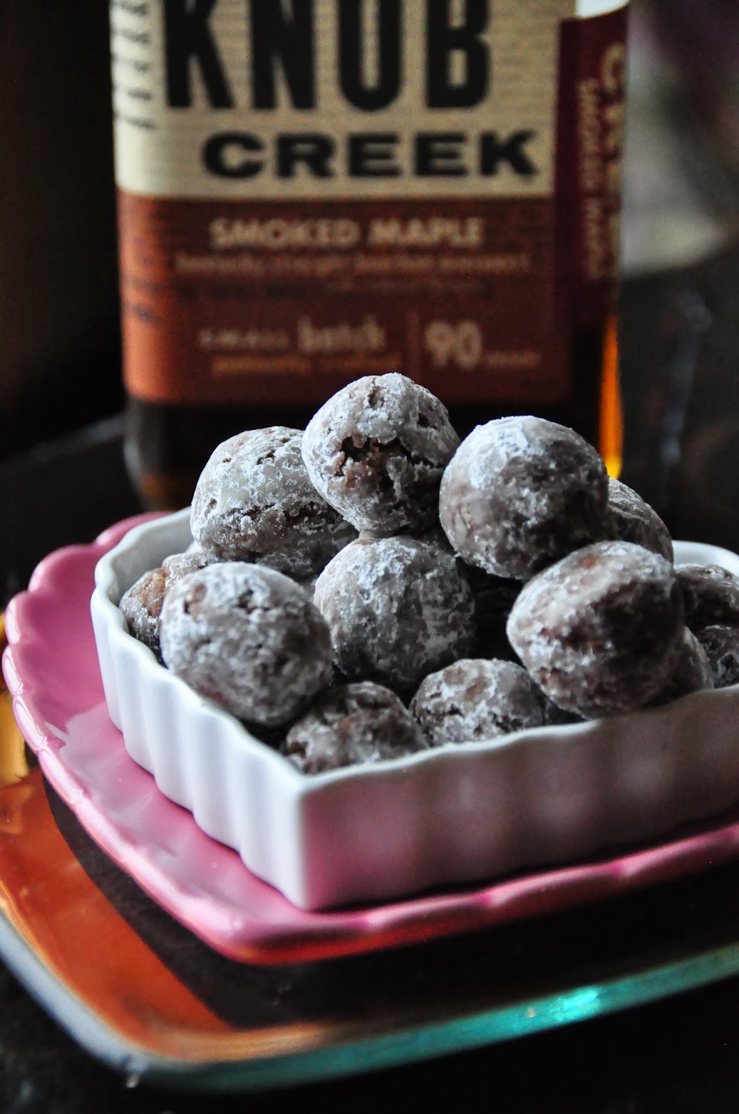 Bite Me Chocolate Bourbon Balls