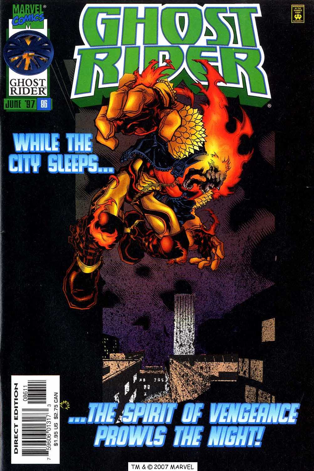 Read online Ghost Rider (1990) comic -  Issue #86 - 1