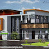 Modern flat roof 2686 sq-ft home