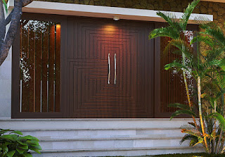 model pintu utama rumah mewah www.rumah-hook.com