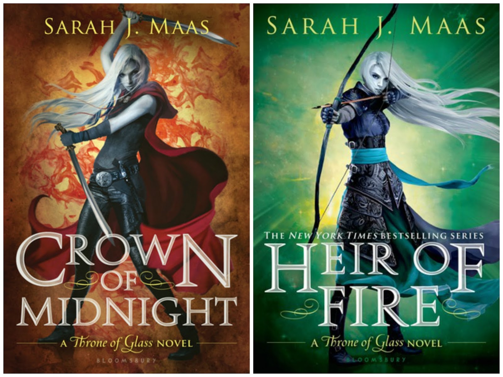 I recently bought the second and the third book in the Throne of Glass seri...