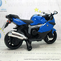 Motor Mainan Aki Pliko PK5100 BMW K1300S Lisensi-Blue