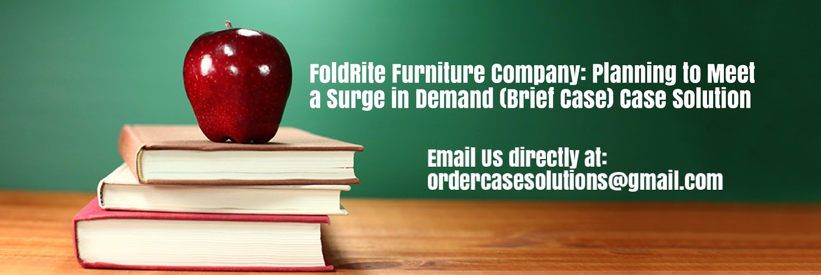Foldrite furniture co.: planning to meet a surge in demand picture