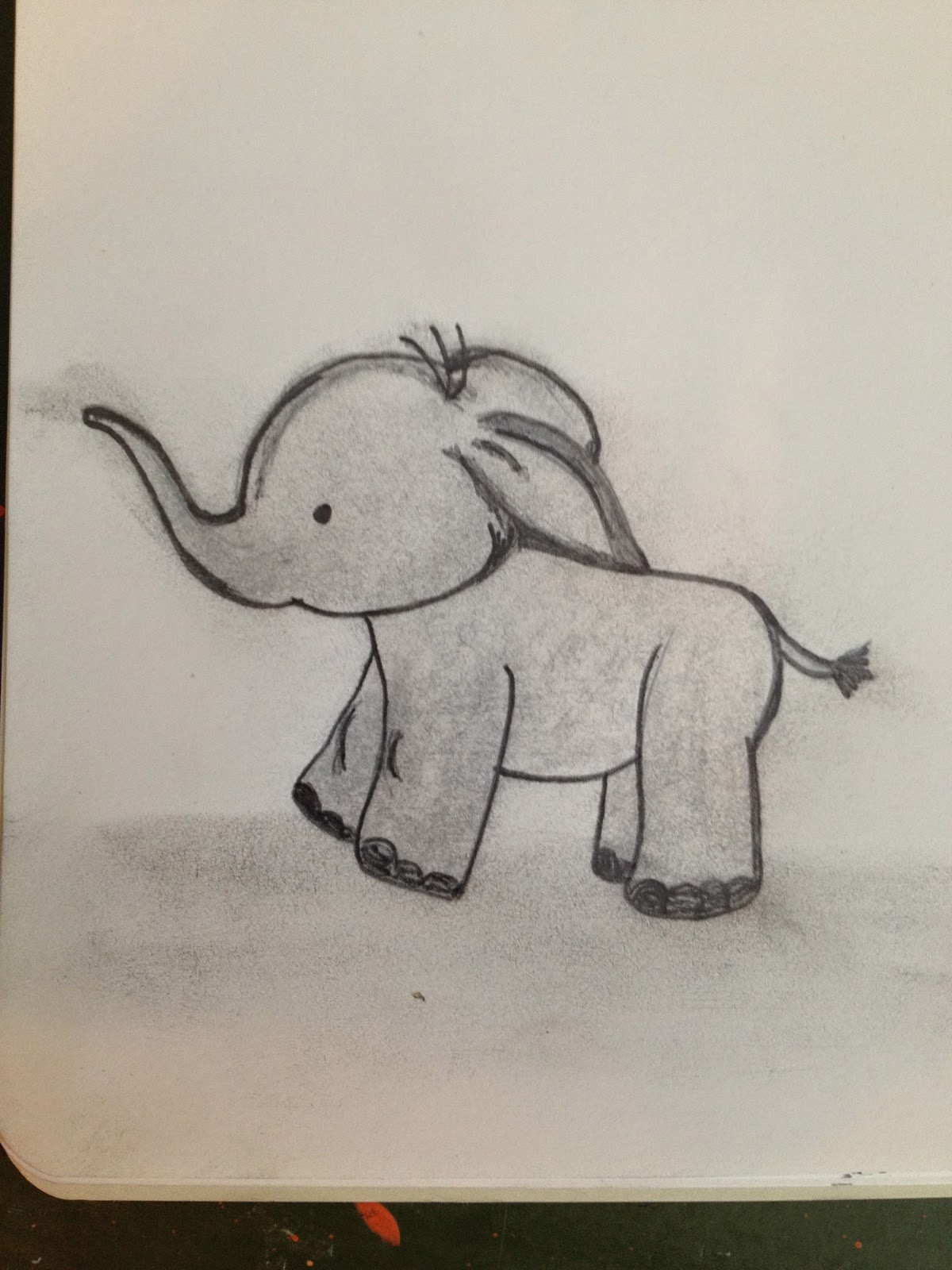 LifeLookLens Baby Elephant Drawings Brainstorming A Nursery