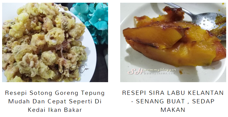 Resepi Mudah dan Sedap Malaysia Untuk Dinikmati Bersama 