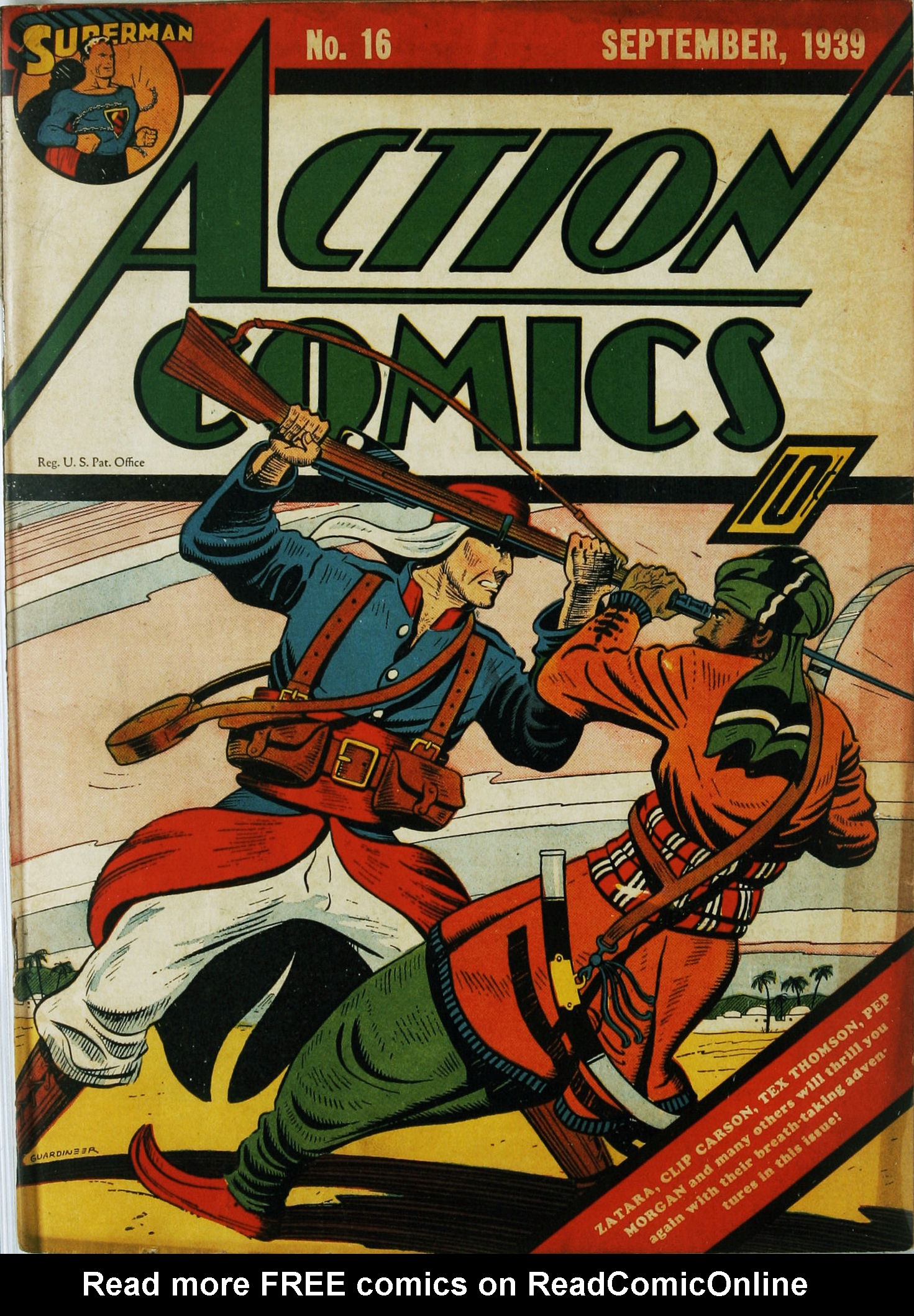 Read online Action Comics (1938) comic -  Issue #16 - 2