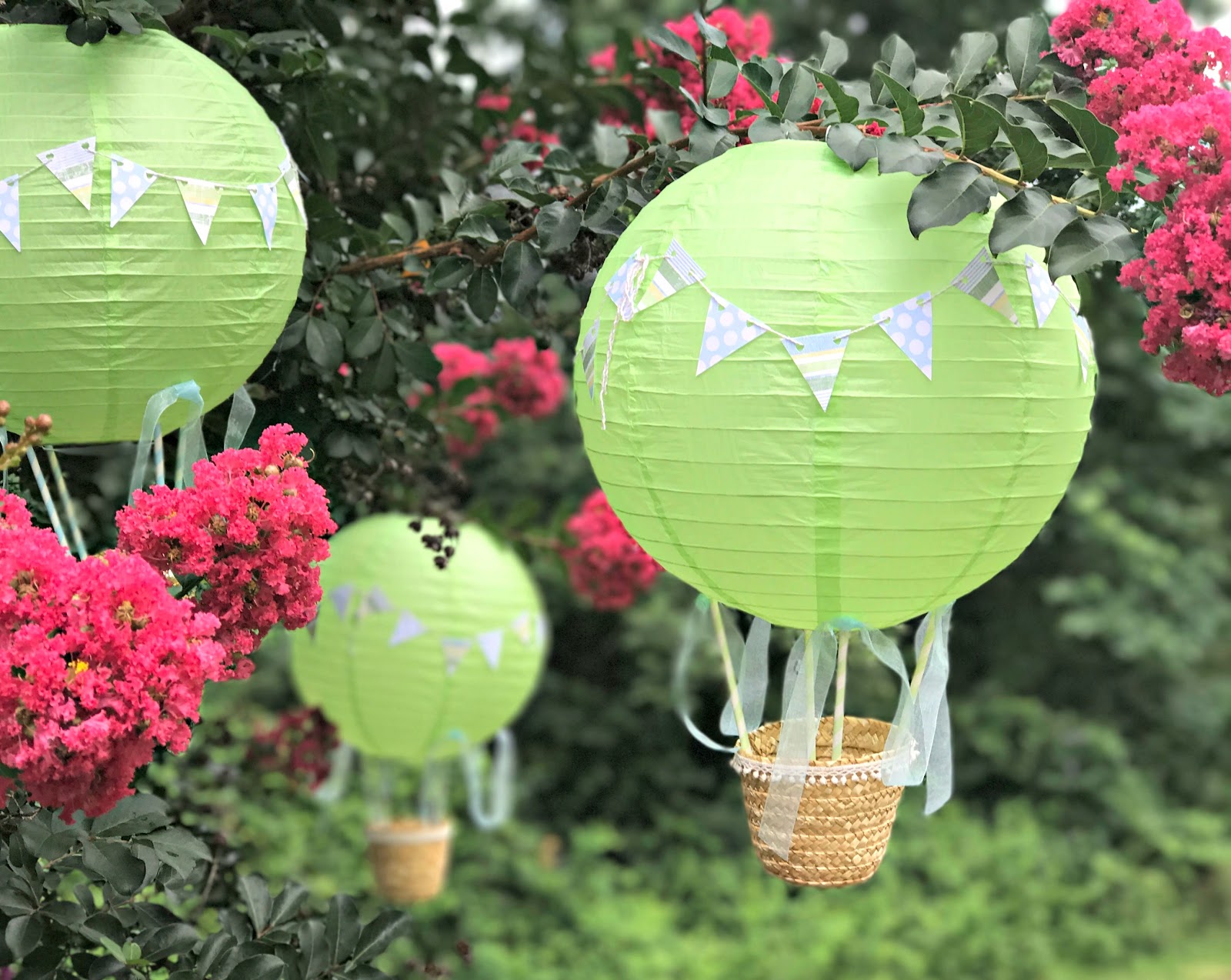 A Little Loveliness More Paper Lantern HotAir Balloons