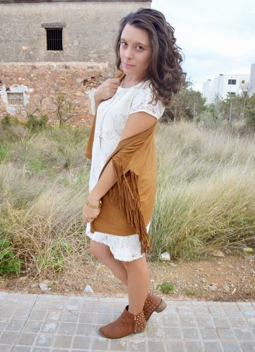 boho chic, fringe, flecos, kimono, mulaya, blog de moda, mi vestido azul, blogger, castellón