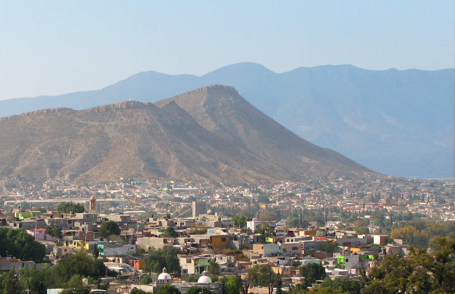 Conoce Saltillo El Cerro del Pueblo antes y después