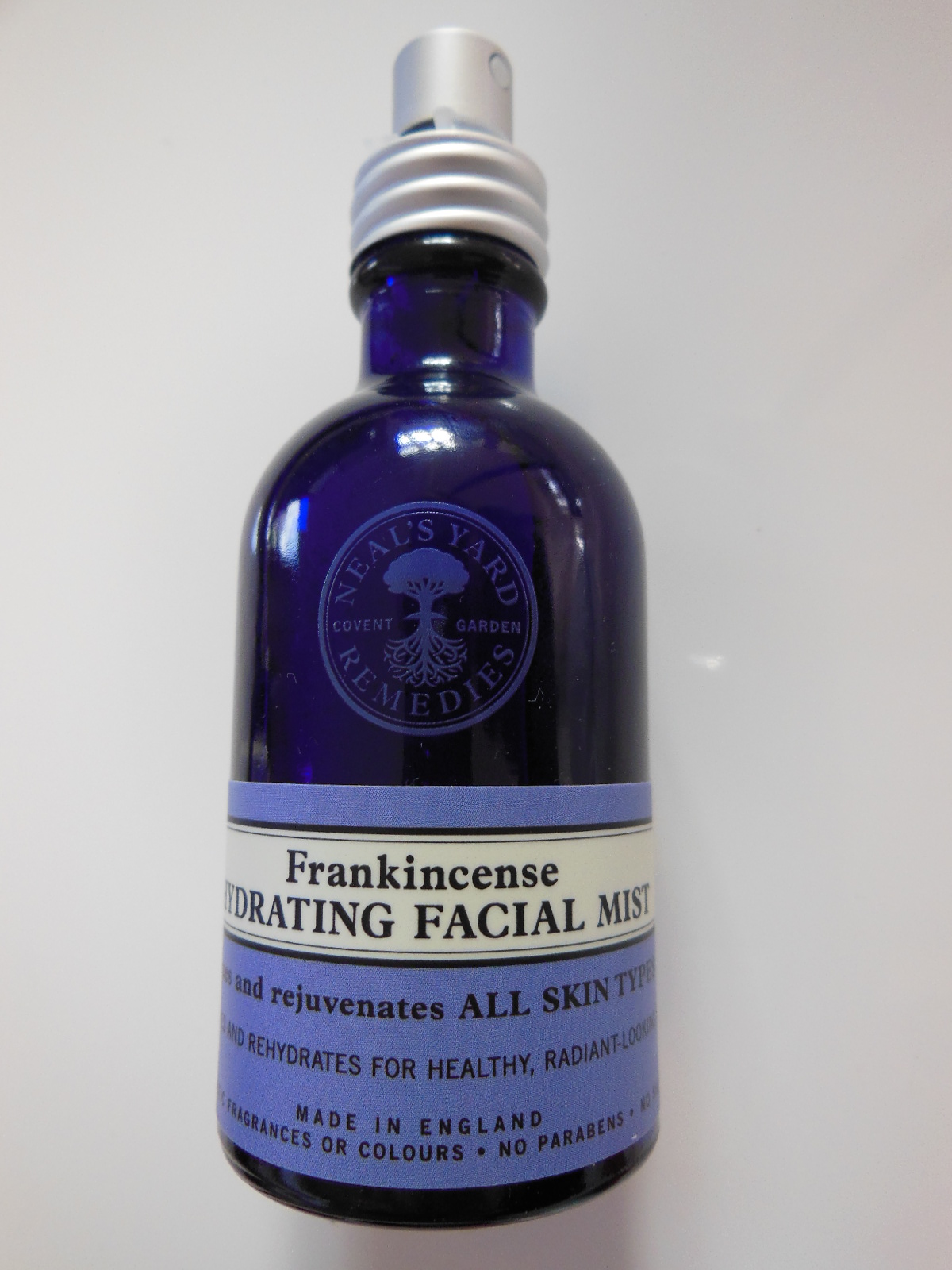 Product Review Neal’s Yard Remedies Frankincense Hydrating Facial Mist