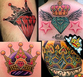 25+ melhores ideias de Tatuagem de coroa que você vai gostar no