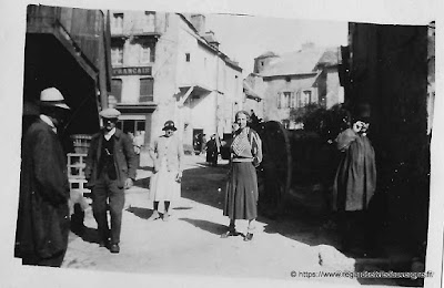Photo noir et blanc : Auvergne, Besse vers 1930