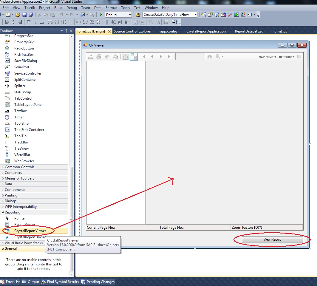 Nitin Manju's Blog.: Crystal Reports: Creating your first .NET embedded ...