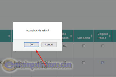 Cara Menggunakan Fitur Logout Paksa Pada Aplikasi UAMBNBK