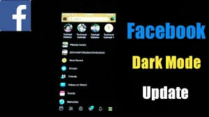 حصري طريقة تحويل وتغير الفيس بوك الي اللون الاسود  الدارك مود للفيس بوك - Facebook Dark Mood