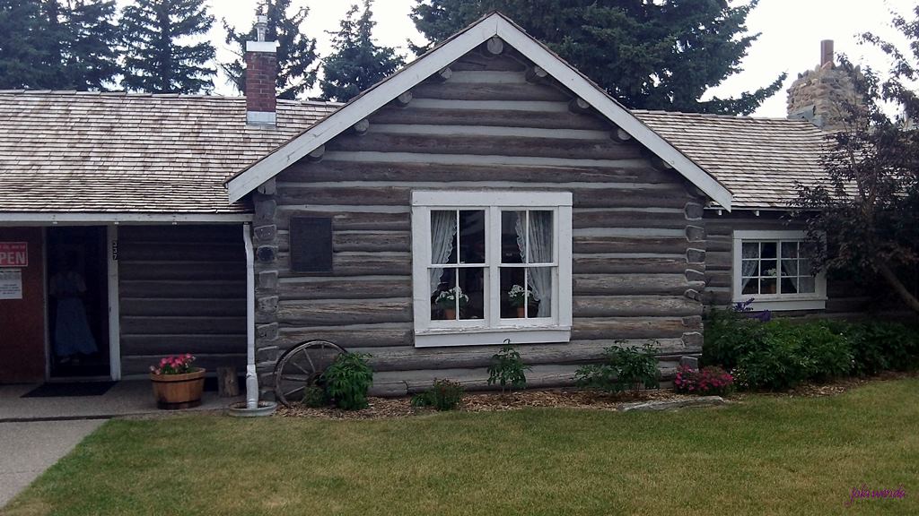 My Own Excuse Cardston Alberta Card Pioneer Home (Little House on