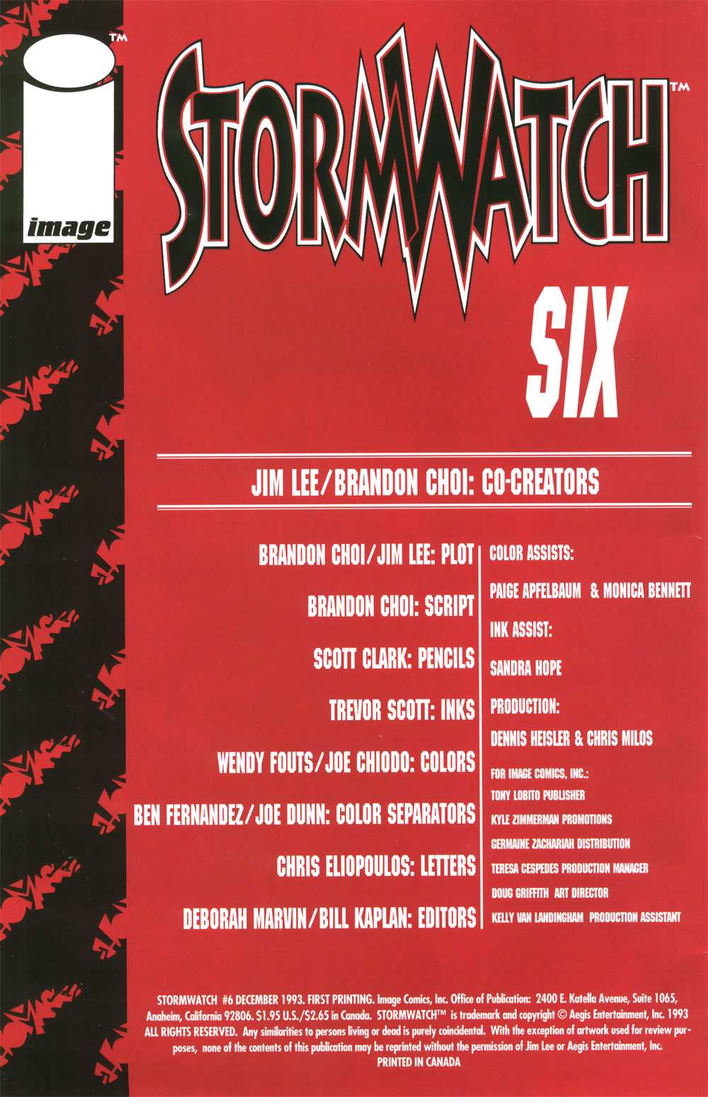 Read online Stormwatch (1993) comic -  Issue #6 - 2