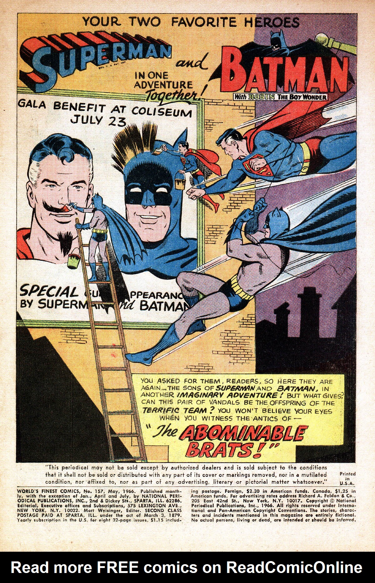 Read online World's Finest Comics comic -  Issue #157 - 3