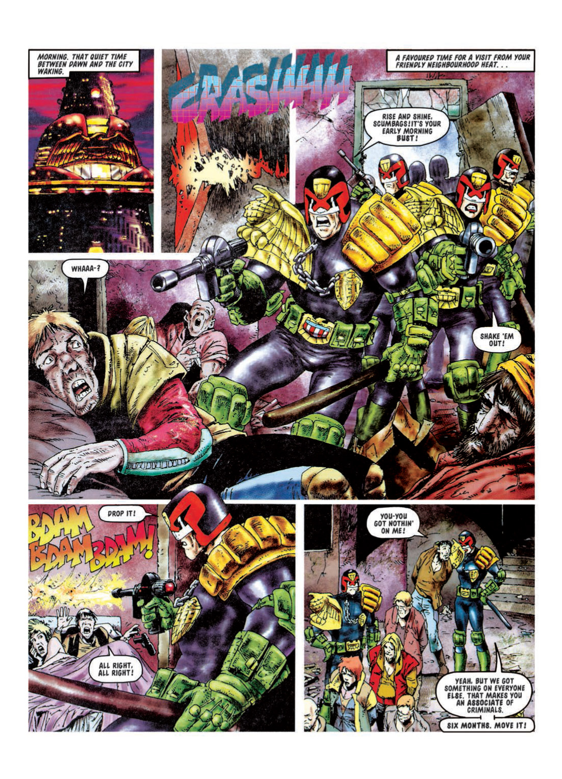 Read online Judge Dredd: The Complete Case Files comic -  Issue # TPB 24 - 128