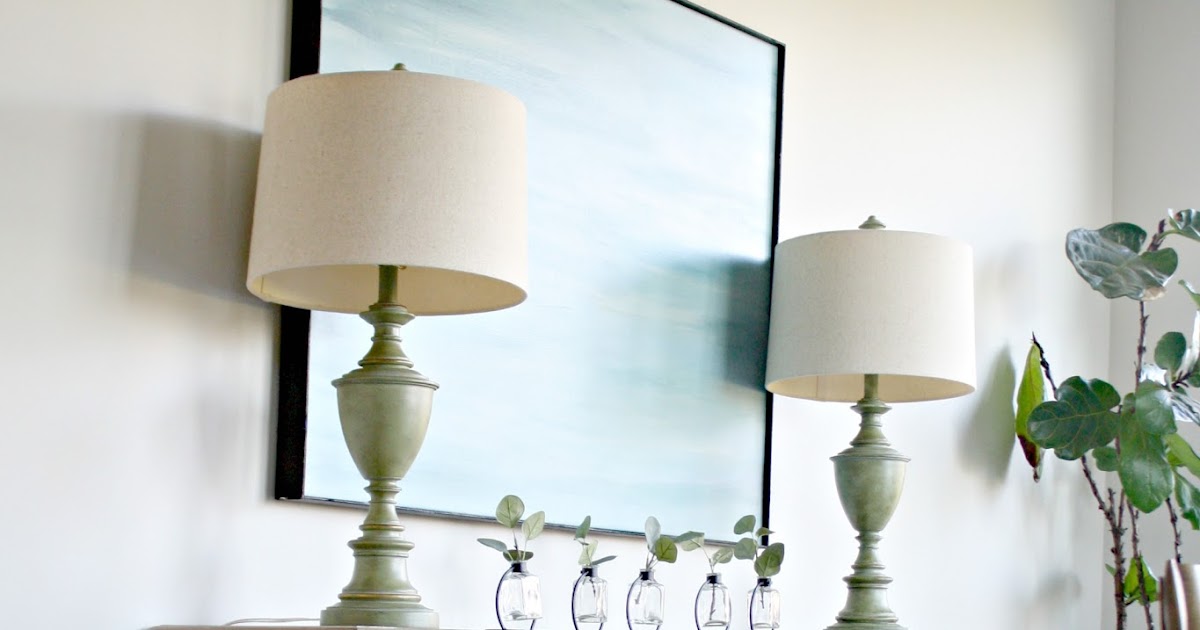 How to hide lamp cords from Thrifty Decor Chick