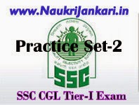 ssc cgl tier-I sample paper